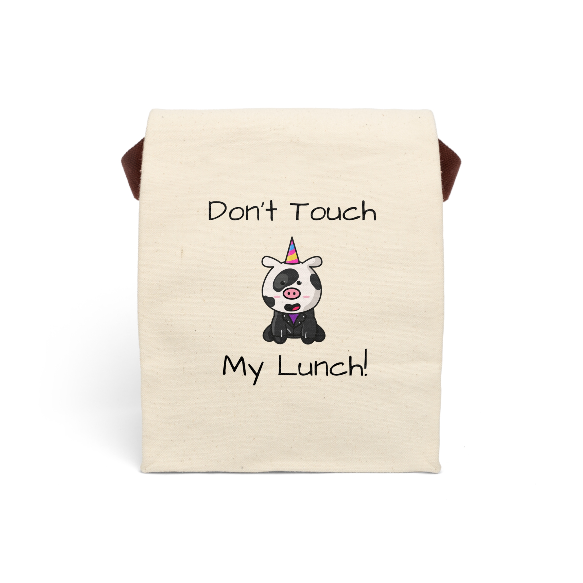 This beautiful and stylish "MiniPigs" lunch bag will be a favorite in every school or office cafeteria!