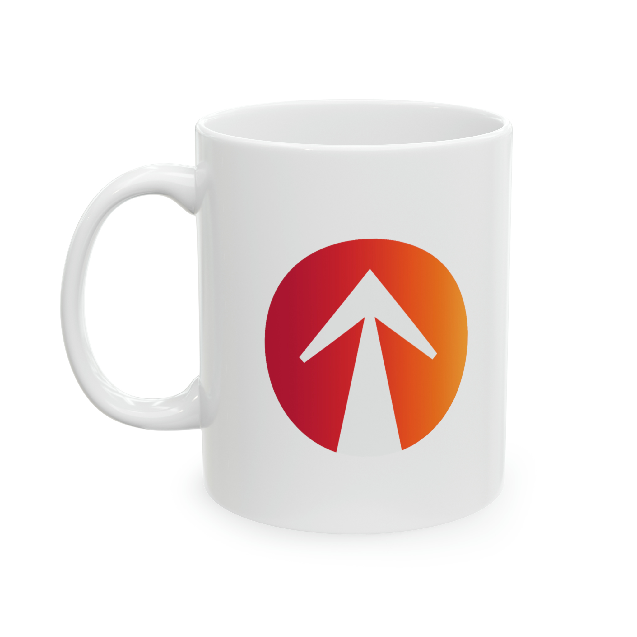 Warm-up with a nice cuppa out of this fun Rise ceramic coffee mug. It's the perfect gift for crypto + NFT enthusiasts, and coffee/tea/chocolate lovers!